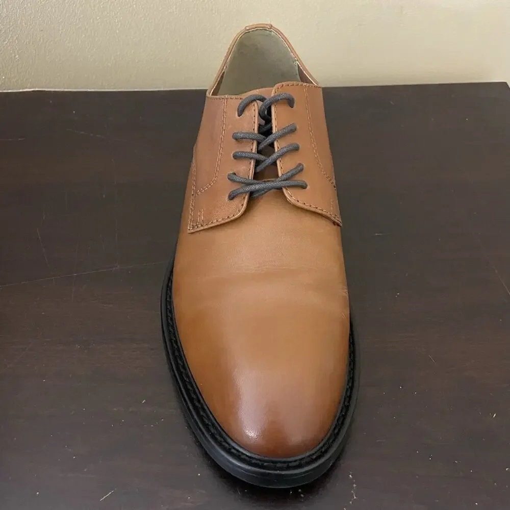 Banana Republic Men's Brown Leather Derby Oxfords‎